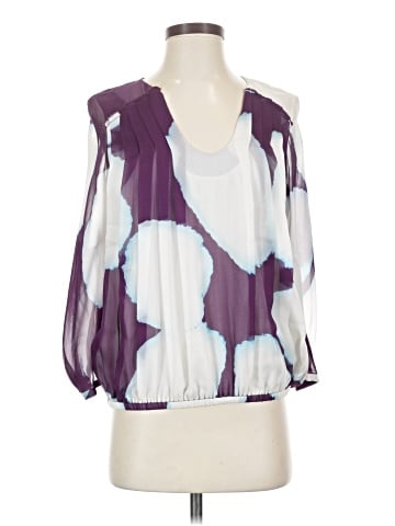 Diane von Furstenberg 3/4 Sleeve Silk Top (view 1)