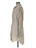 Risen Solid Tan Casual Dress Size M - photo 5
