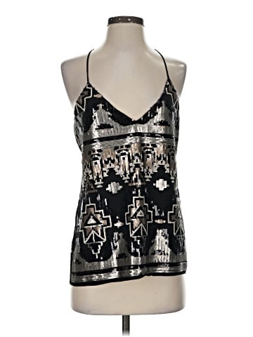 Lavender Brown Sleeveless Blouse (view 1)