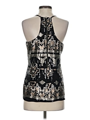 Lavender Brown Sleeveless Blouse (view 2)