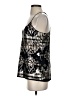 Lavender Brown Silver Sleeveless Blouse Size XS - photo 5