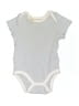 Mori Stripes Gray Short Sleeve Onesie Size 3-6 mo - photo 1