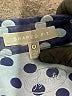 Foxcroft Polka Dots Blue 3/4 Sleeve Blouse Size 18 - photo 7
