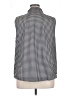 T by Talbots 100% Polyester Houndstooth Black Vest Size 1X - photo 2
