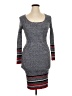 Almost Famous Gray Casual Dress Size 1X - photo 1