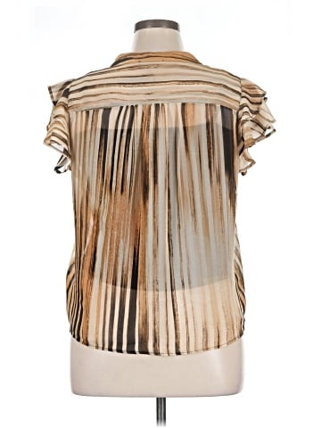 DKNY Short Sleeve Blouse (view 2)