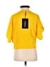 PrettyLittleThing Yellow Short Sleeve Blouse Size 0 - photo 2