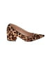 J.Crew Animal Print Brown Heels Size 5 - photo 1