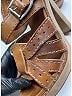 Chloé Brown Leather Platform Sandals Size EU 37 - photo 7