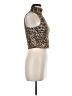 Bar III Tan Sleeveless Blouse Size M - photo 4