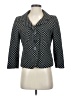 Ann Taylor 100% Acetate Polka Dots Black Blazer Size 4 - photo 1
