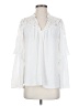 BCBGMAXAZRIA 100% Polyester Ivory Long Sleeve Blouse Size XS - photo 1