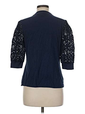 Veronica Beard 3/4 Sleeve Button-Down Shirt (view 2)