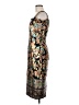 Beige by ECI Paisley Brown Cocktail Dress Size 8 - photo 5