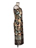 Beige by ECI Paisley Brown Cocktail Dress Size 8 - photo 4