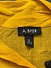 A. Byer Yellow 3/4 Sleeve Button-Down Shirt Size M - photo 7