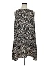 Halogen 100% Polyester Animal Print Black Casual Dress Size XL - photo 1