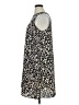 Halogen 100% Polyester Animal Print Black Casual Dress Size XL - photo 5