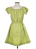 LDT 100% Polyester Solid Green Casual Dress Size 2 - photo 2
