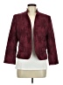 Nine West Paisley Burgundy Blazer Size 8 - photo 1