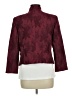 Nine West Paisley Burgundy Blazer Size 8 - photo 2