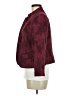 Nine West Paisley Burgundy Blazer Size 8 - photo 5