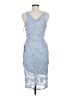 Xscape 100% Polyester Blue Cocktail Dress Size 6 - photo 2
