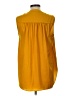 Alfani 100% Polyester Yellow Sleeveless Blouse Size L - photo 2