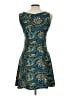 Kathy Paisley Blue Cocktail Dress Size L - photo 2