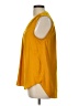 Alfani 100% Polyester Yellow Sleeveless Blouse Size L - photo 5