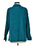 Koret Teal Long Sleeve Button-Down Shirt Size M - photo 2