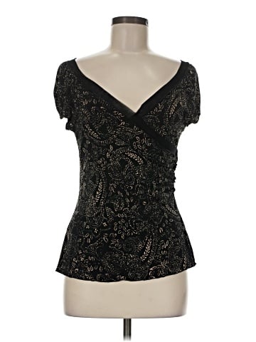 BCBGMAXAZRIA Short Sleeve Top (view 1)