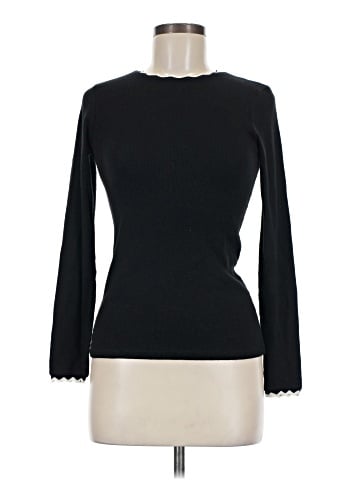 Zara W&B Collection Long Sleeve T-Shirt (view 1)
