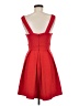Express Solid Red Cocktail Dress Size 6 - photo 2