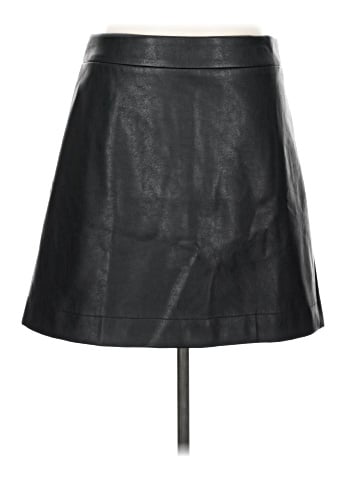J.Crew Factory Store Faux Leather Skirt (view 1)