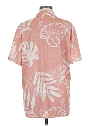 Shein Short Sleeve Button-Down Shirt (view 2)