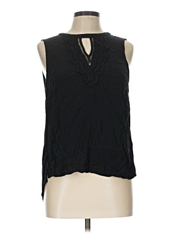 Pale Sky Sleeveless Blouse (view 1)