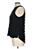 Pale Sky 100% Rayon Black Sleeveless Blouse Size L - photo 5