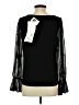 Joseph Ribkoff 100% Polyester Black Long Sleeve Blouse Size 8 - photo 2