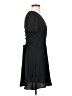 Express 100% Polyester Solid Black Casual Dress Size 8 - photo 4