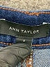 Ann Taylor Color Block Blue Jeans Size 6 - photo 7
