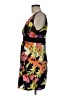 Twenty One 100% Polyester Floral Black Cocktail Dress Size M - photo 5