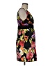Twenty One 100% Polyester Floral Black Cocktail Dress Size M - photo 4
