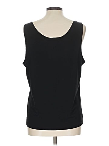 Susan Graver Sleeveless T-Shirt (view 2)