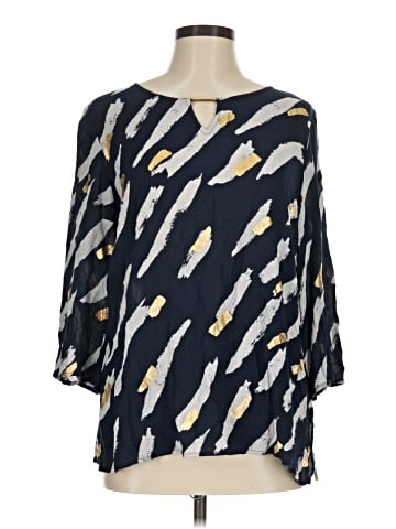 JM Collection 3/4 Sleeve T-Shirt (view 1)