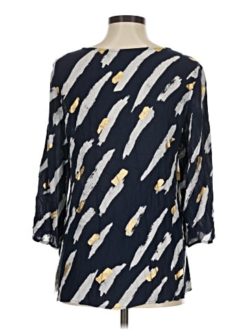 JM Collection 3/4 Sleeve T-Shirt (view 2)