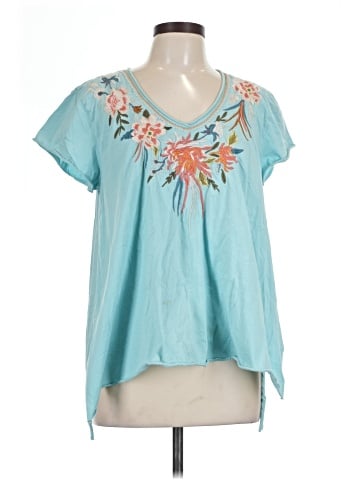 Johnny Was Short Sleeve Blouse (view 1)