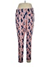 Crown & Ivy Print Blue Active Pants Size XL - photo 1