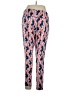 Crown & Ivy Print Blue Active Pants Size XL - photo 2