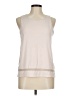 Athleta Ivory Sleeveless T-Shirt Size M (tall) - photo 1